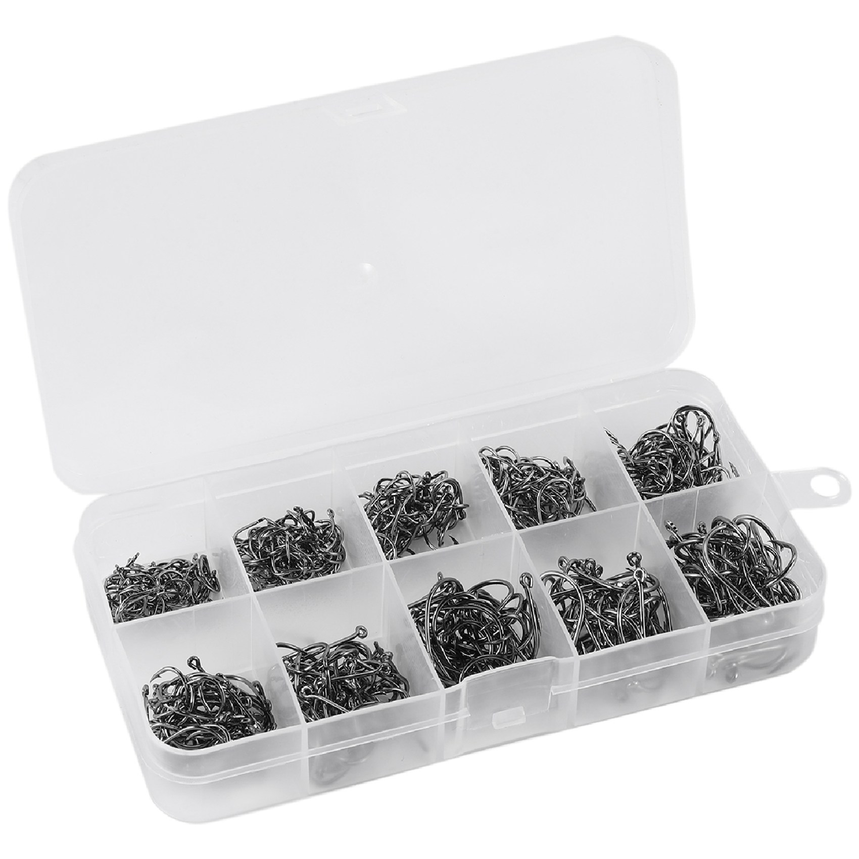 Novidade 500Pcs/Conjunto Taman - Fishing Hook Box avaliação e preço