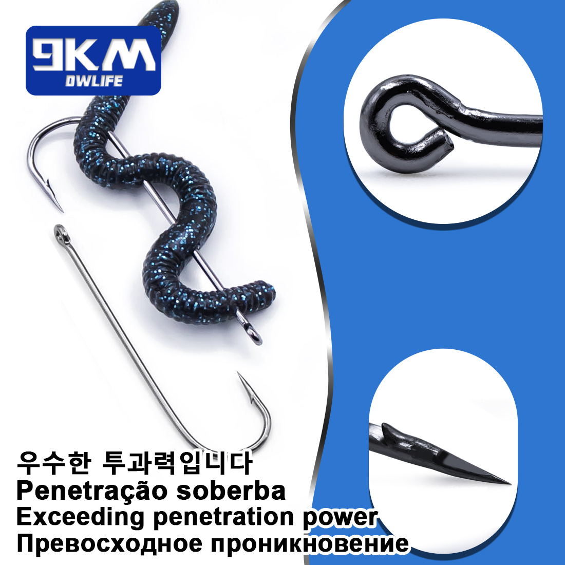 Anzóis Aberdeen 9KM de Haste L - Fishing Hook Assortment avaliação e preço