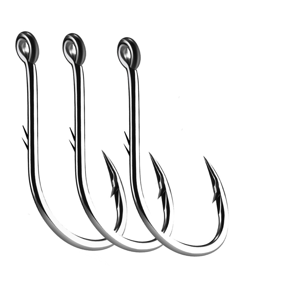 50 pçs iseama círculo carpa ol - Fishing Hook Assortment avaliação e preço